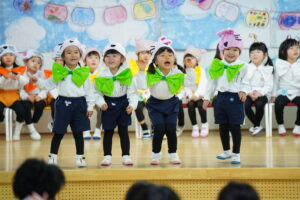 年少 年中 生活発表会 岡山市の私立幼稚園 つしま幼稚園