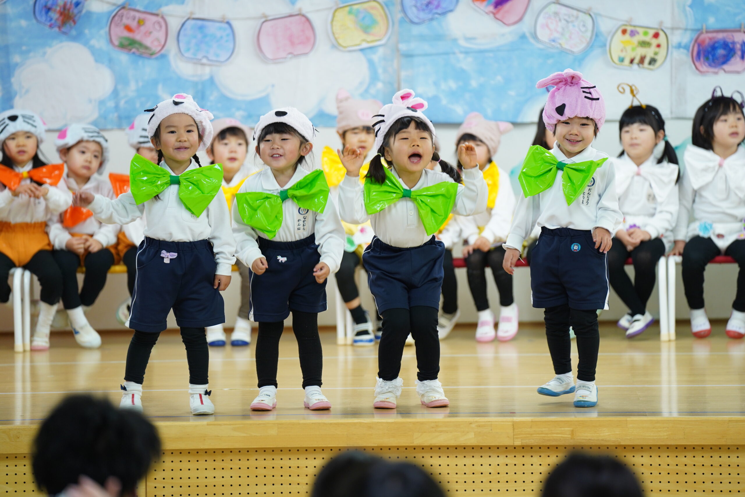 年少・年中 生活発表会！ - 新着情報(園の生活) - 幼稚園型認定こども園 つしま幼稚園｜岡山市北区津島南