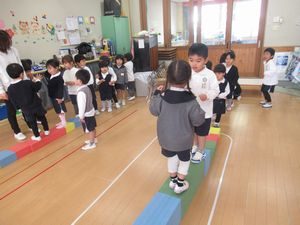 1月の誕生会を行いました 岡山市の私立幼稚園 つしま幼稚園